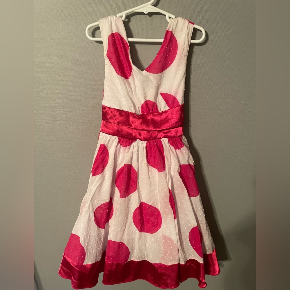Mymichelle girls polka dotted dress